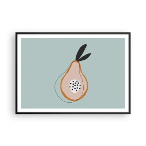 Poster în ramă neagră - Pătrunzând în natura lucrurilor - 100x70 cm