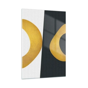 Tablou pe sticlă - În primul rând: aurul - 50x70 cm