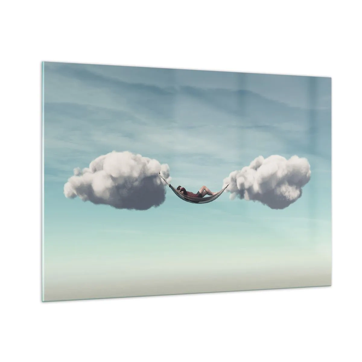 Tablou pe sticlă - Fericirea momentului - 100x70 cm