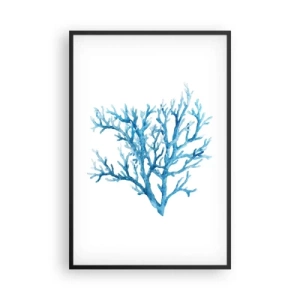 Poster în ramă neagră - Filigranul marin - 61x91 cm