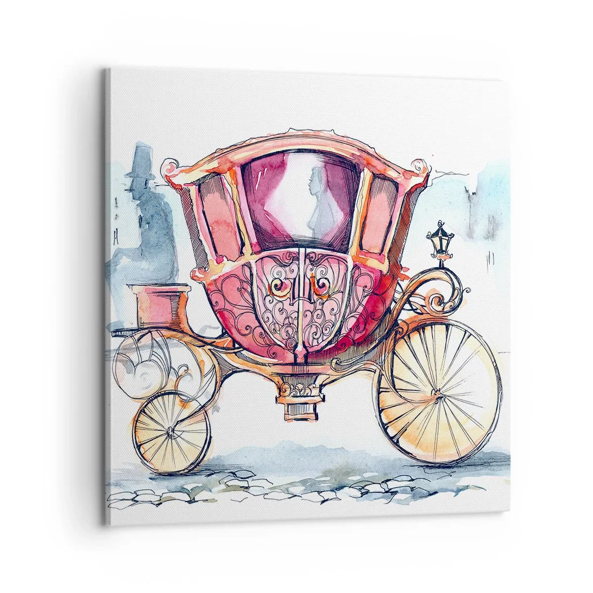 Tablou pe pânză - Pentru nuntă sau pentru bal? - 60x60 cm