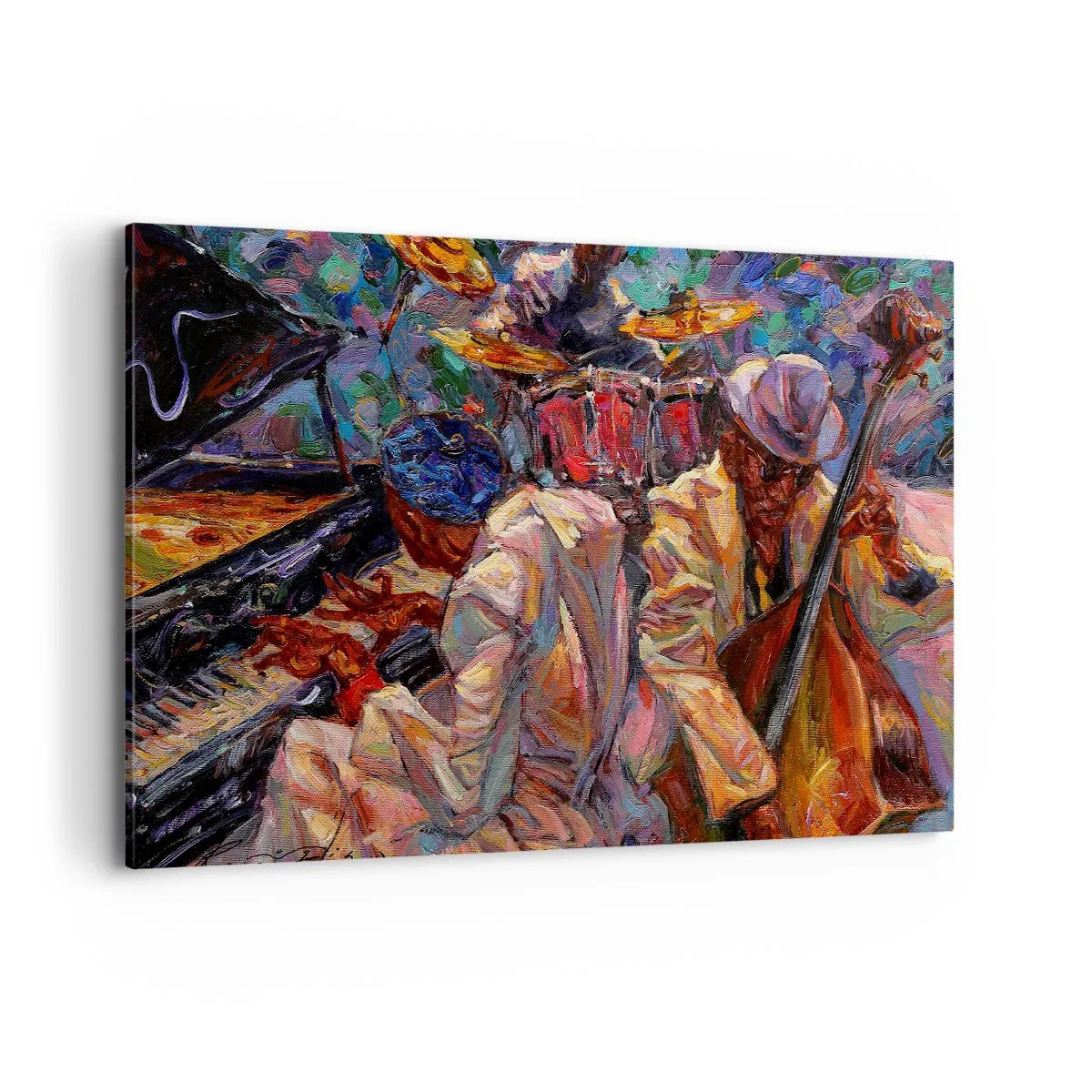 Tablou pe pânză - Într-un ritm - 100x70 cm