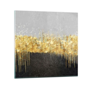 Tablou pe sticlă - Înăuntru și în sus - 70x70 cm
