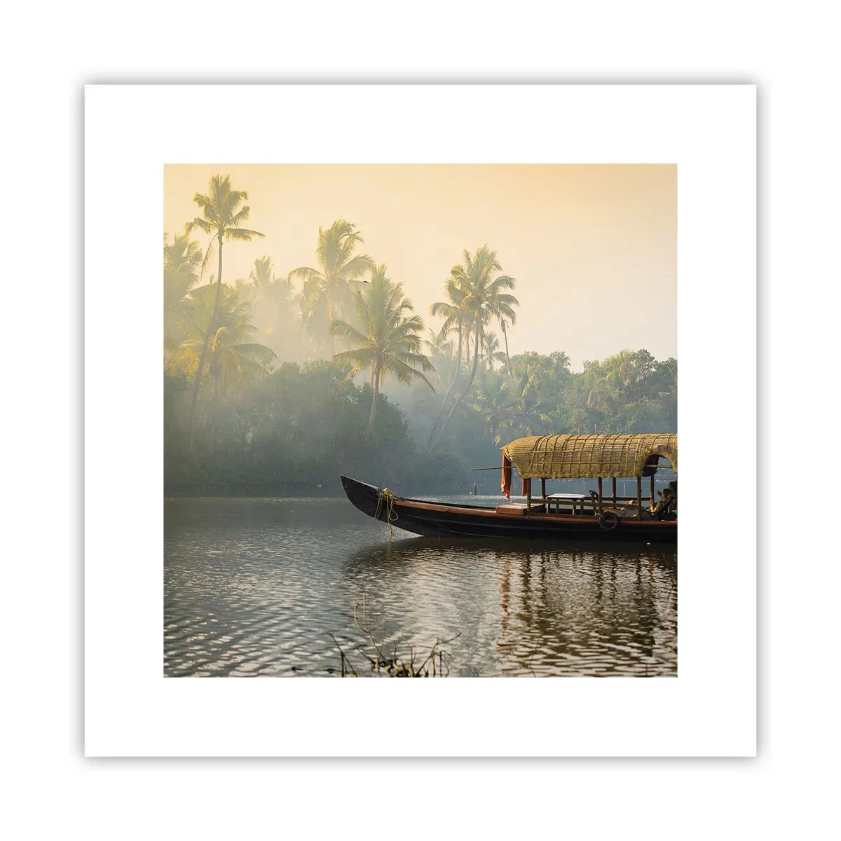 Poster - Casă pe râu - 30x30 cm