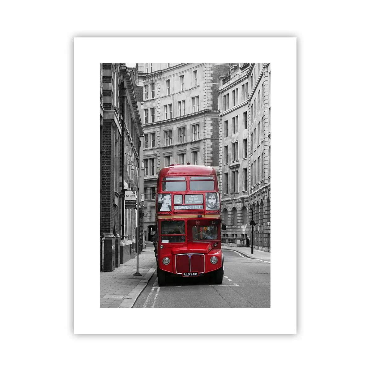 Poster - Viața de zi cu zi nu trebuie să fie gri - 30x40 cm