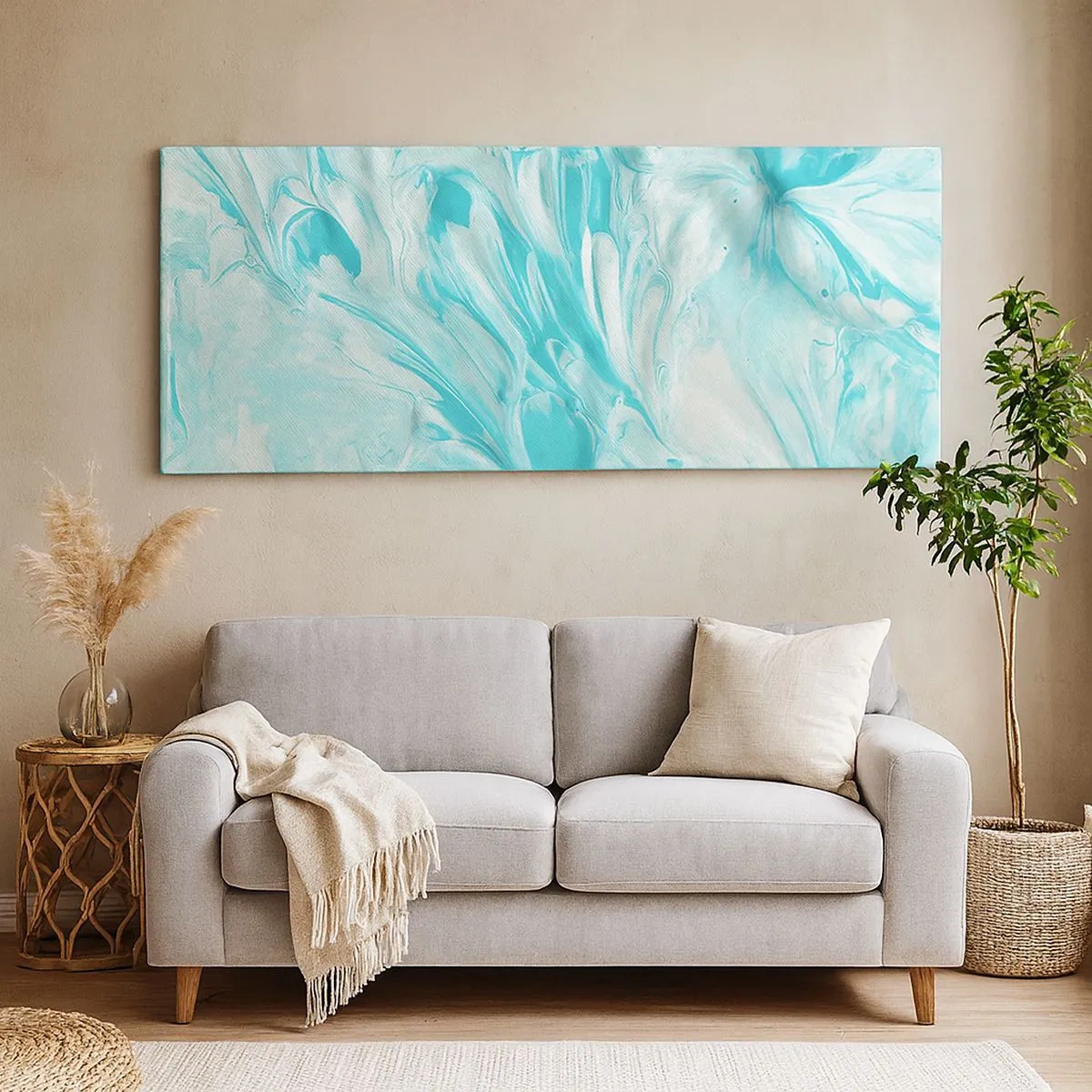 Tablou pe pânză - Împreună pentru totdeauna - 100x40 cm