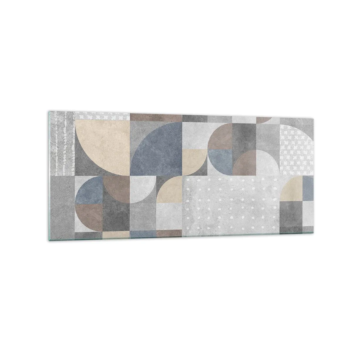 Tablou pe sticlă - Fantezie ceramică - 120x50 cm