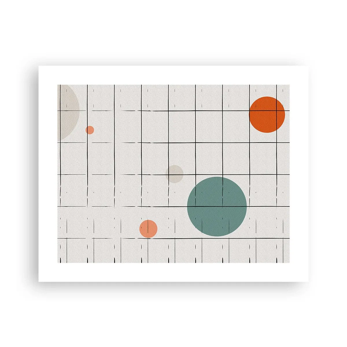 Poster - În capcană. Noi sau ele? - 50x40 cm