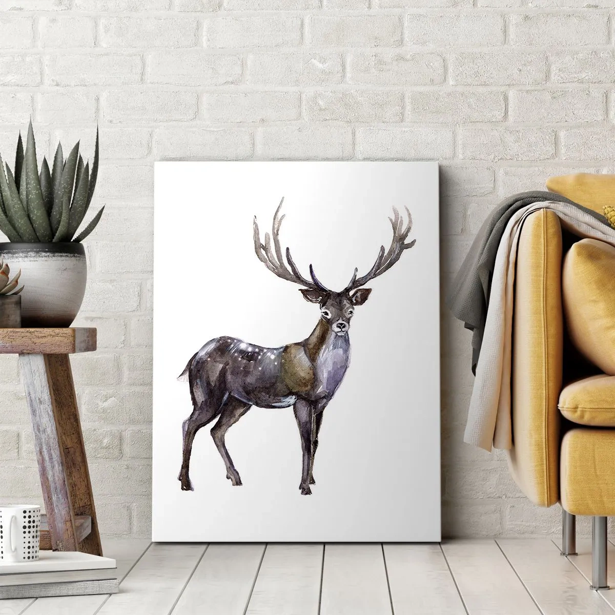 Tablou pe pânză - Regele pustietății nordice - 65x120 cm