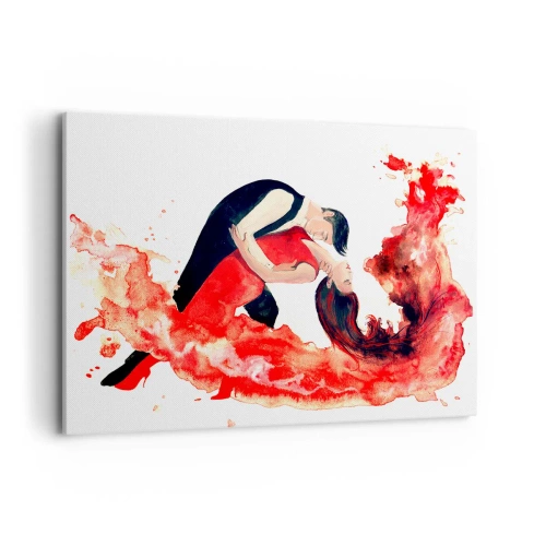 Tablou pe pânză - Tango - un val senzual - 100x70 cm