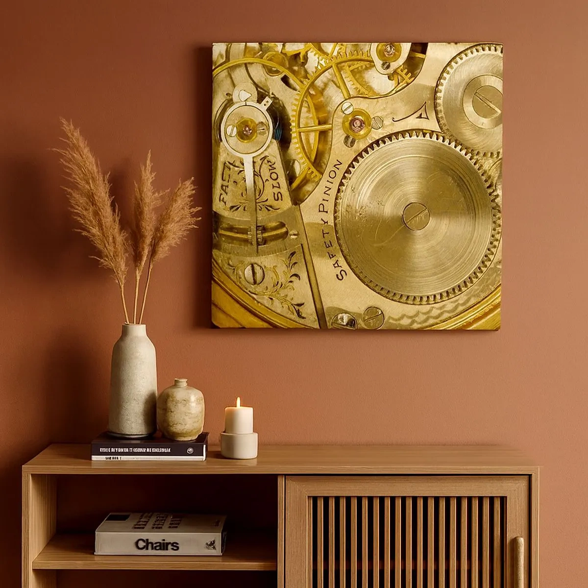 Tablou pe pânză - Fii în pas cu vremurile - 30x30 cm