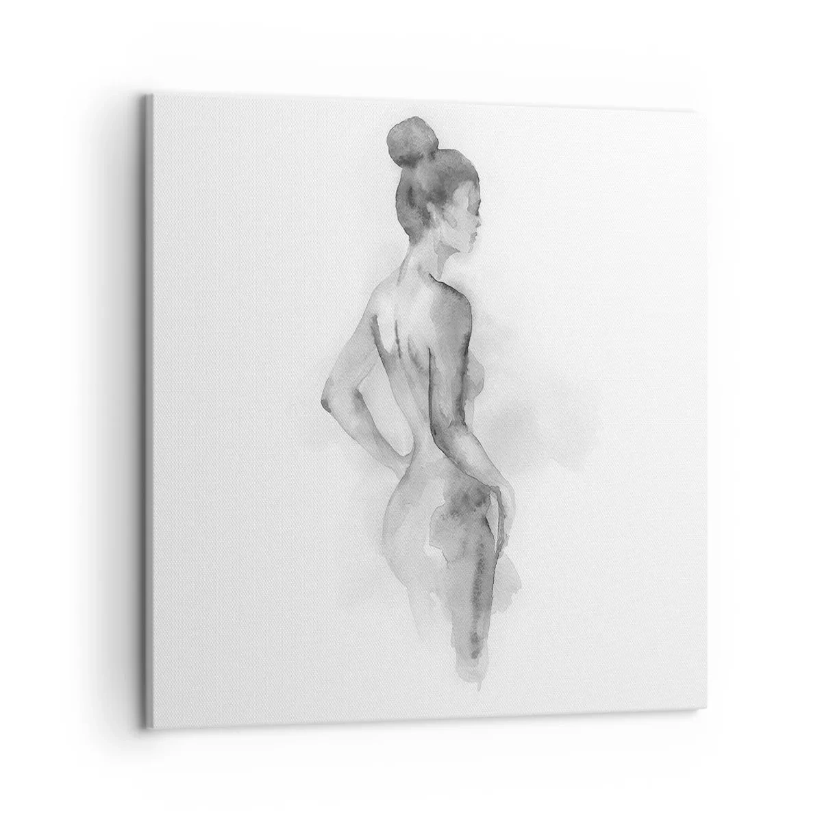 Tablou pe pânză - Frumoasă ca o pictură - 50x50 cm