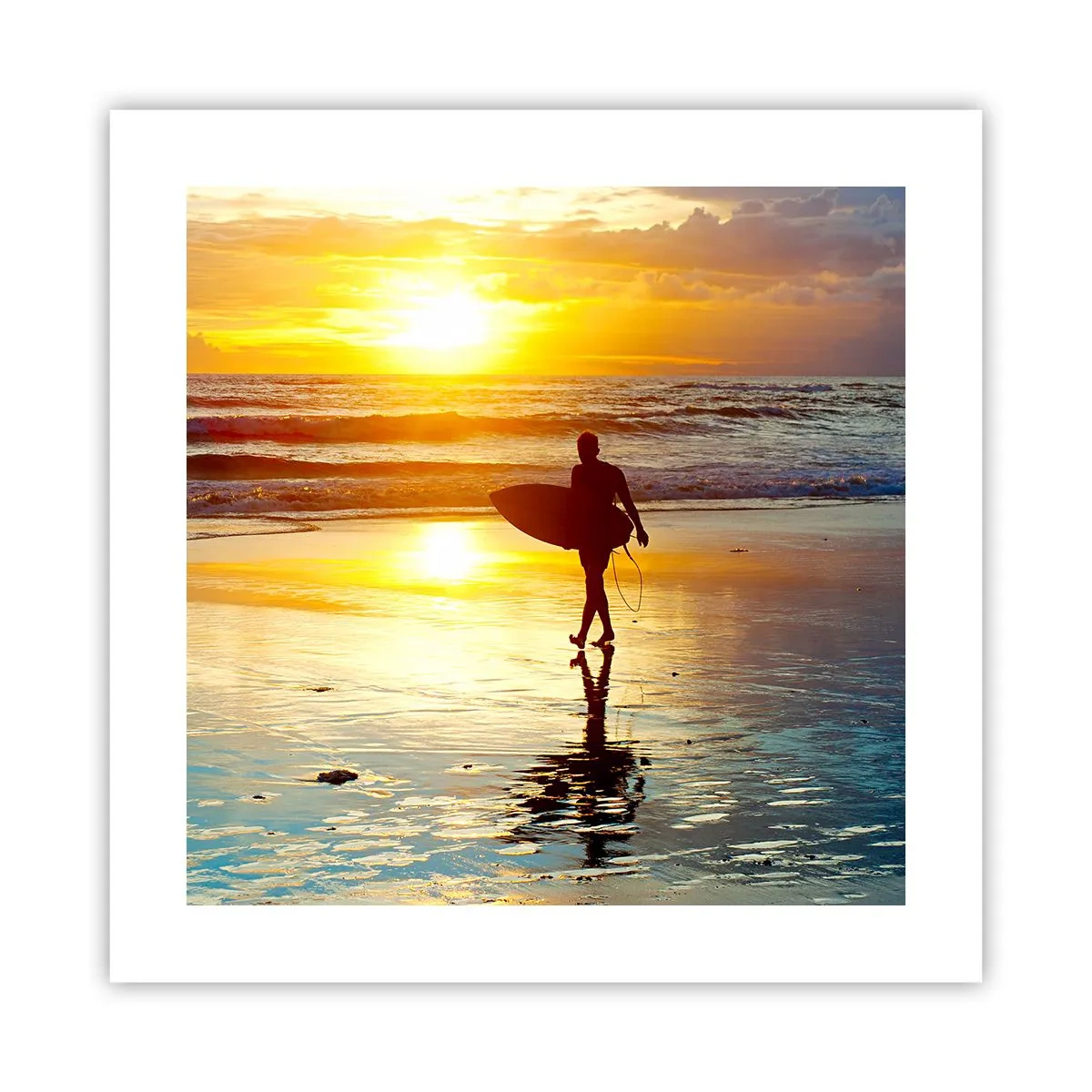 Poster - Întoarcerea războinicului - 40x40 cm