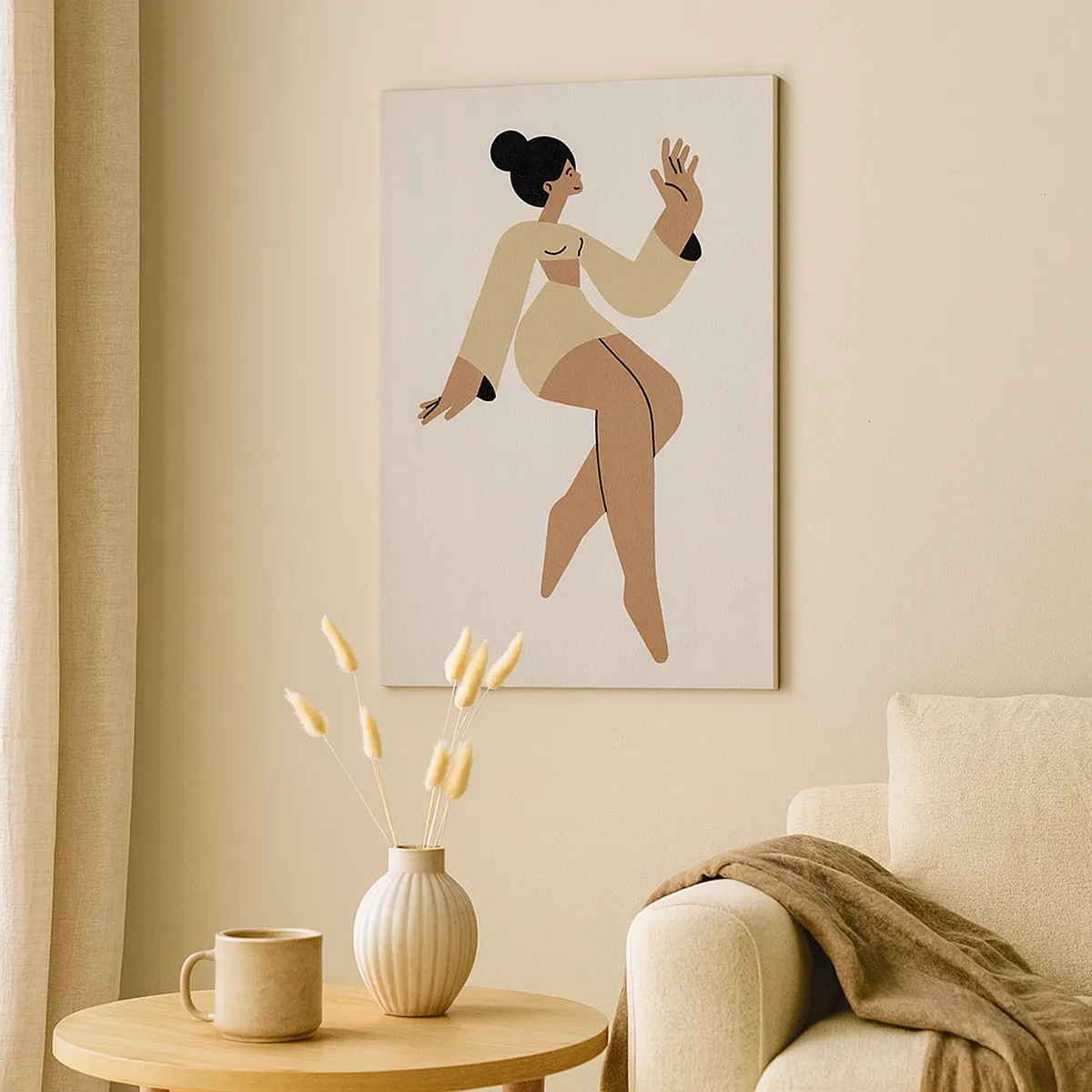 Tablou pe pânză - Forma harului - 50x70 cm