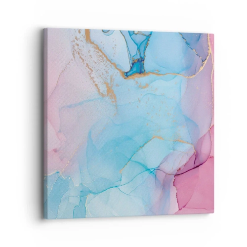 Tablou pe pânză - Întâlnire și întrepătrundere - 30x30 cm