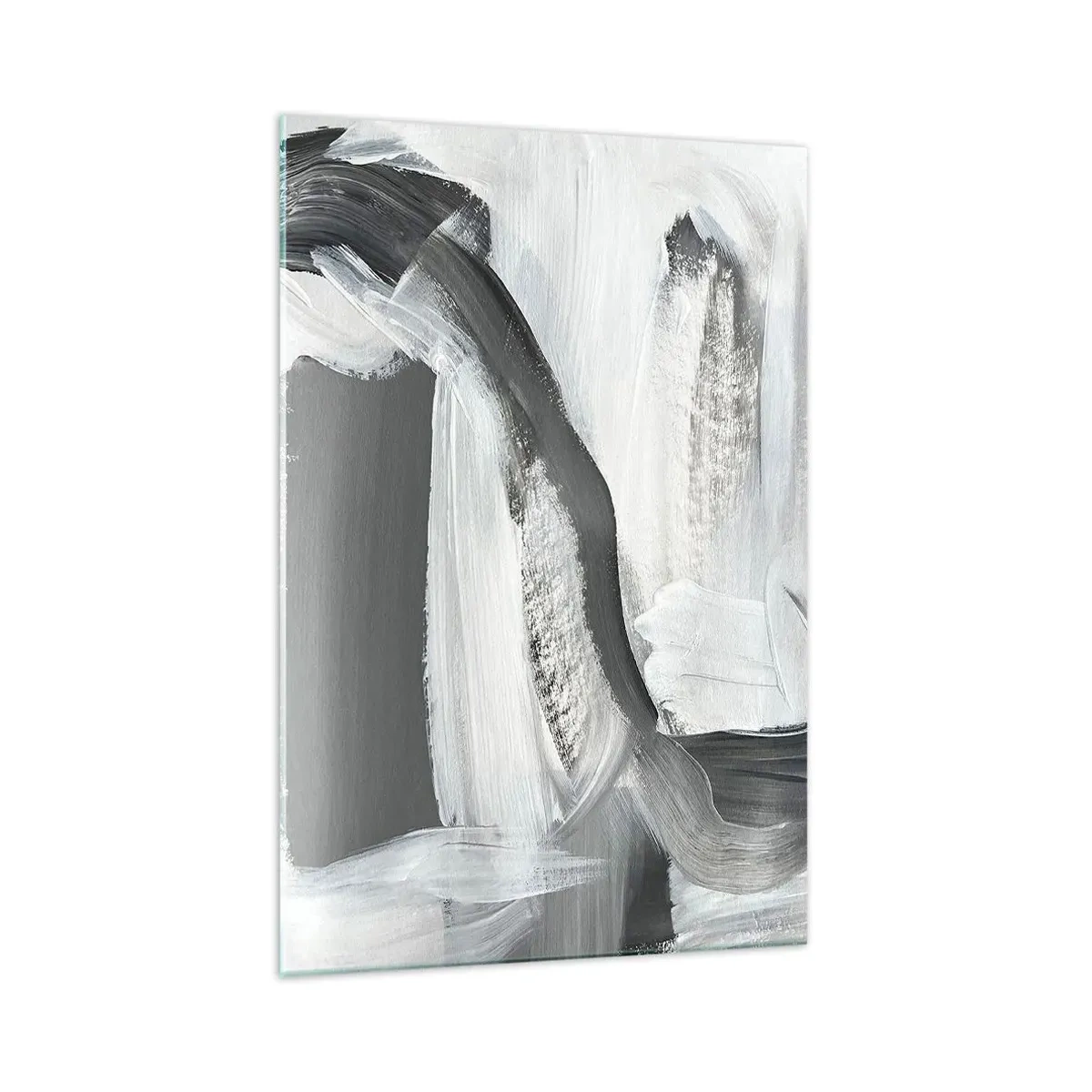 Tablou pe sticlă - Cu o mișcare decisivă - 70x100 cm