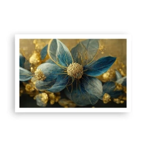 Poster - Floare cu aur - 91x61 cm