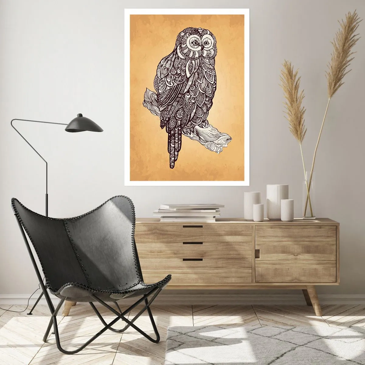 Poster - Ornamente complicate de înțelepciune - 30x40 cm