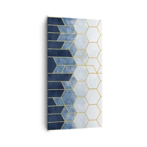 Tablou pe pânză - Compoziție în ritm sincopat - 65x120 cm