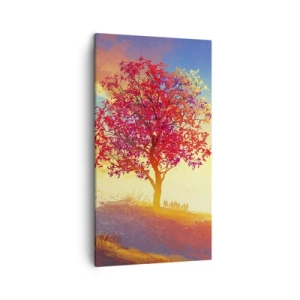 Tablou pe pânză - Pelerin la destinație - 45x80 cm