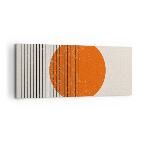 Tablou pe pânză - Întotdeauna soarele - 100x40 cm