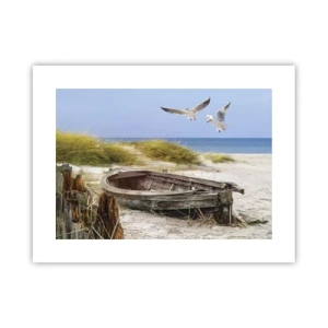 Poster - Scăldate în vânt - 40x30 cm