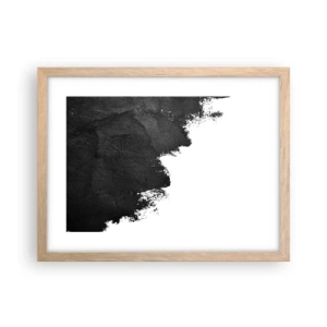 Poster în ramă de stejar deschis - Elemente: pământ - 40x30 cm