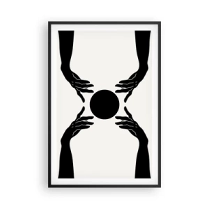 Poster în ramă neagră - Semnul secret - 61x91 cm
