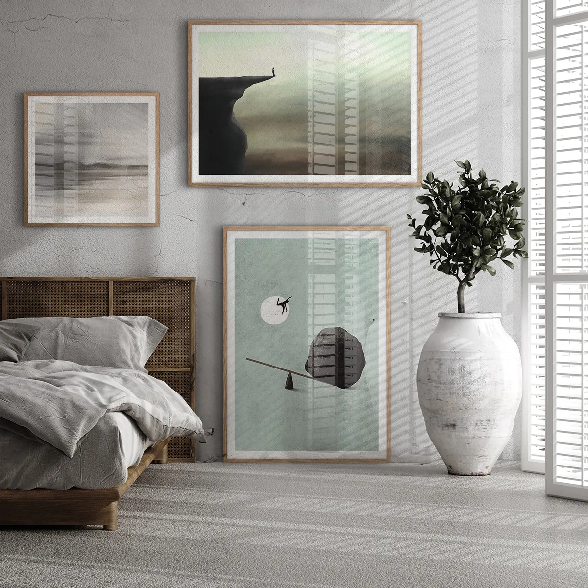 Grey zone - Inspiratie pentru dormitor