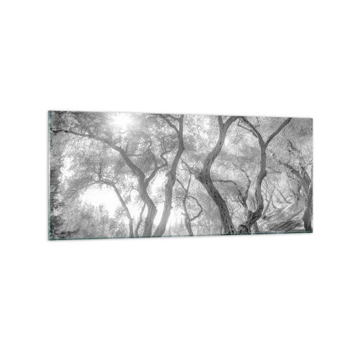 Tablou pe sticlă - Într-o livadă de măslini - 120x50 cm