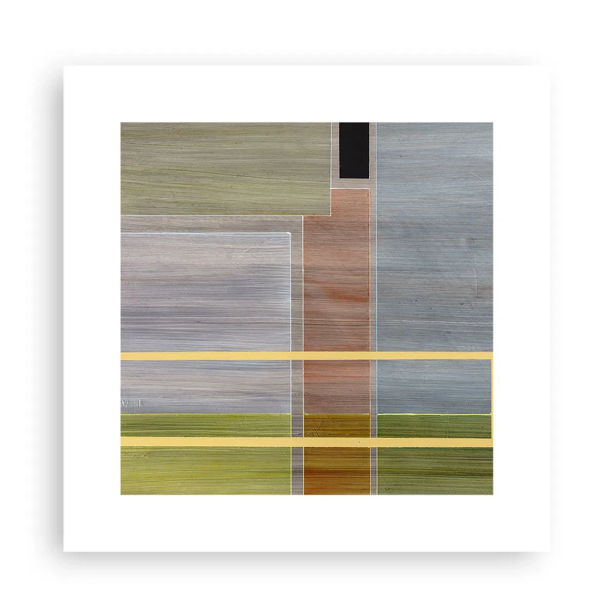 Poster - Drept și liniștit - 30x30 cm