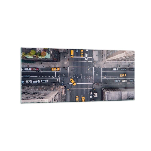 Tablou pe sticlă - O alegere simplă - 120x50 cm