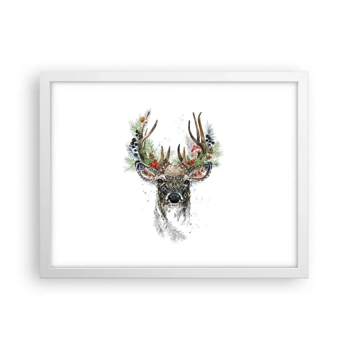 Poster în ramă albă - În ținută festivă - 40x30 cm