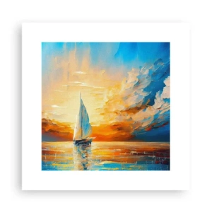 Poster - Navigare prin aur - 30x30 cm