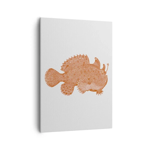 Tablou pe pânză - Și totuși este un peşte - 50x70 cm