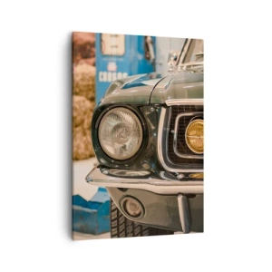 Tablou pe pânză - Întâlnire cu o legendă - 50x70 cm