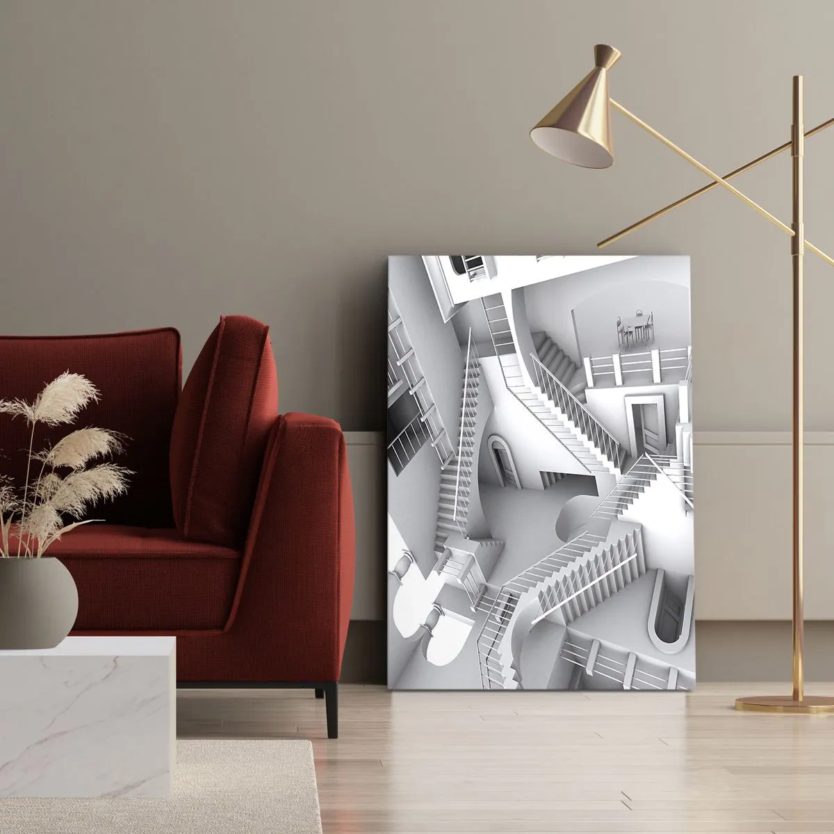 Tablou pe pânză - Paradoxurile spațiului - 50x70 cm
