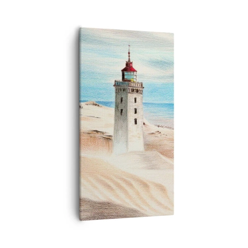 Tablou pe pânză - Privind mereu marea - 55x100 cm