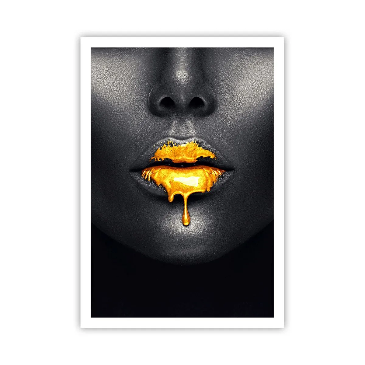 Poster - Buzele de aur - 70x100 cm