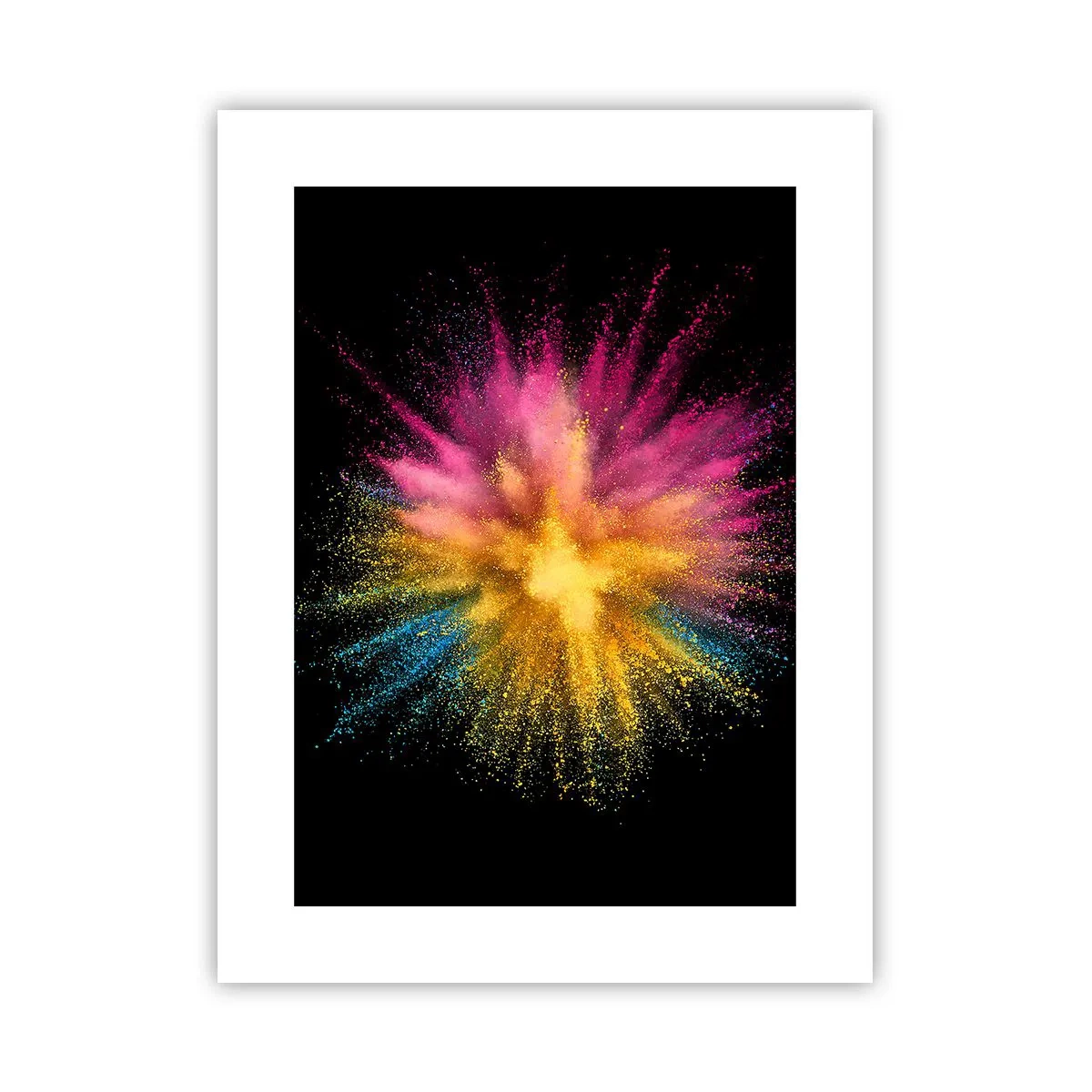 Poster - Nașterea culorii  - 30x40 cm