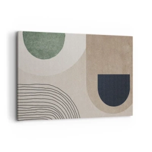 Tablou pe pânză - Blândețea ovalului - 120x80 cm