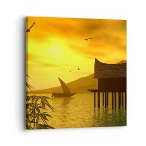 Tablou pe pânză - Pacea dorită - 40x40 cm