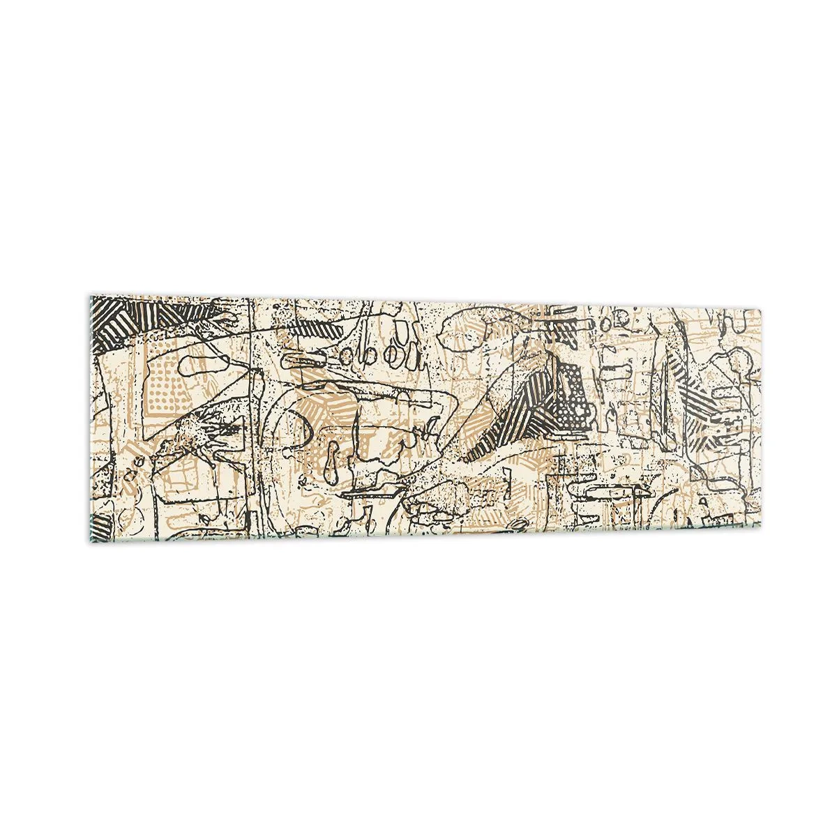 Tablou pe sticlă - Așteaptă să fie descifrat - 160x50 cm