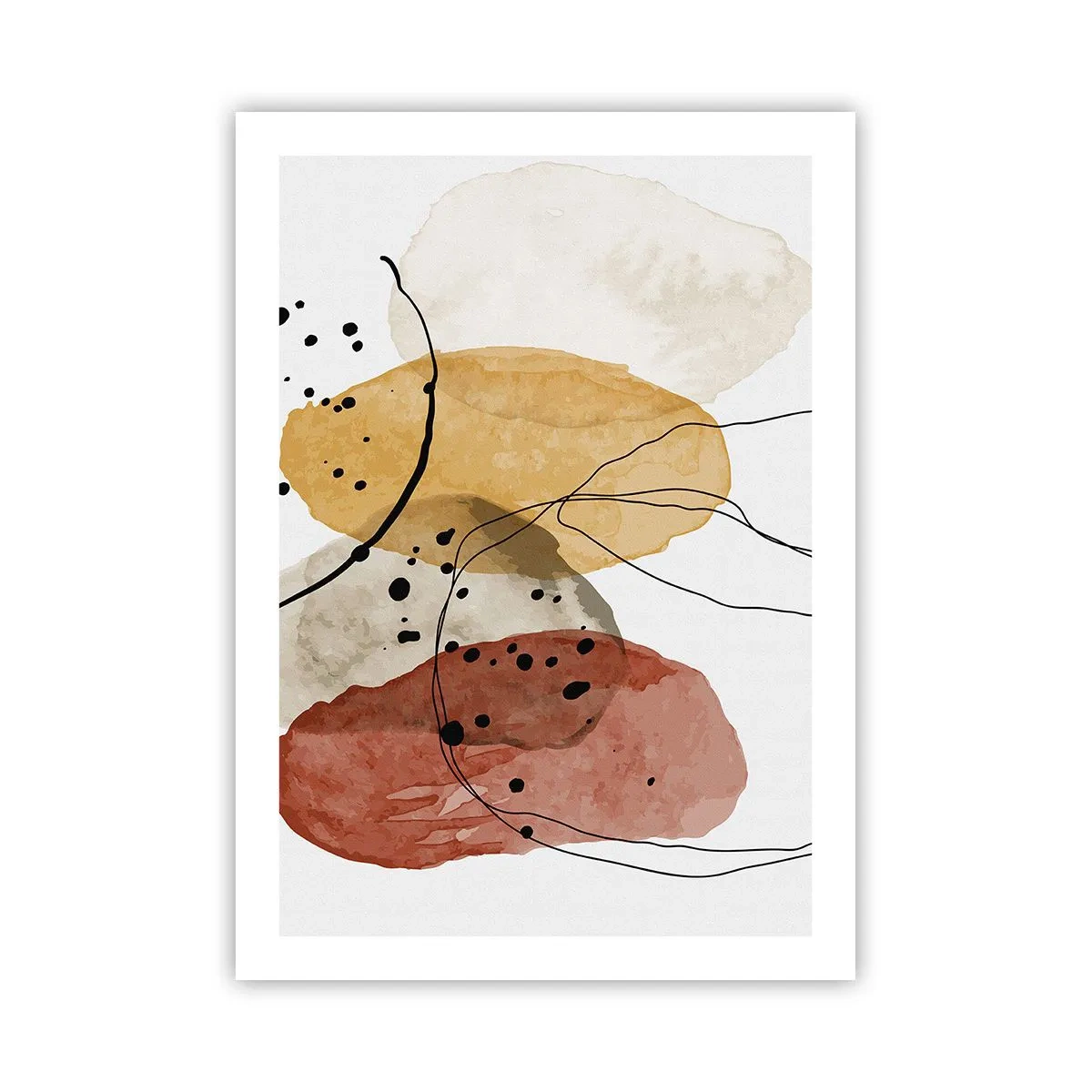 Poster - Ca aerul, limpezi și ușoare - 50x70 cm