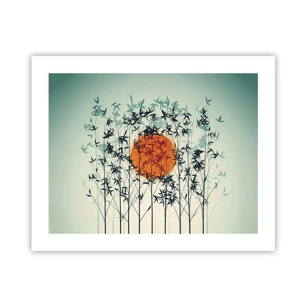 Poster - Soarele japonez - 50x40 cm