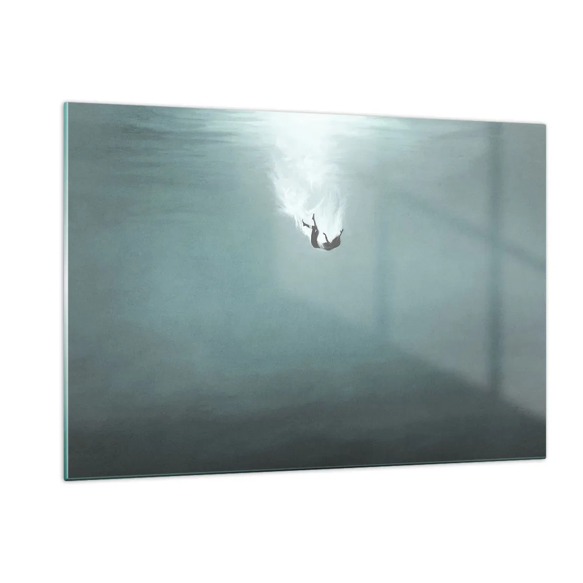 Tablou pe sticlă - În îmbrățișarea oceanului - 120x80 cm