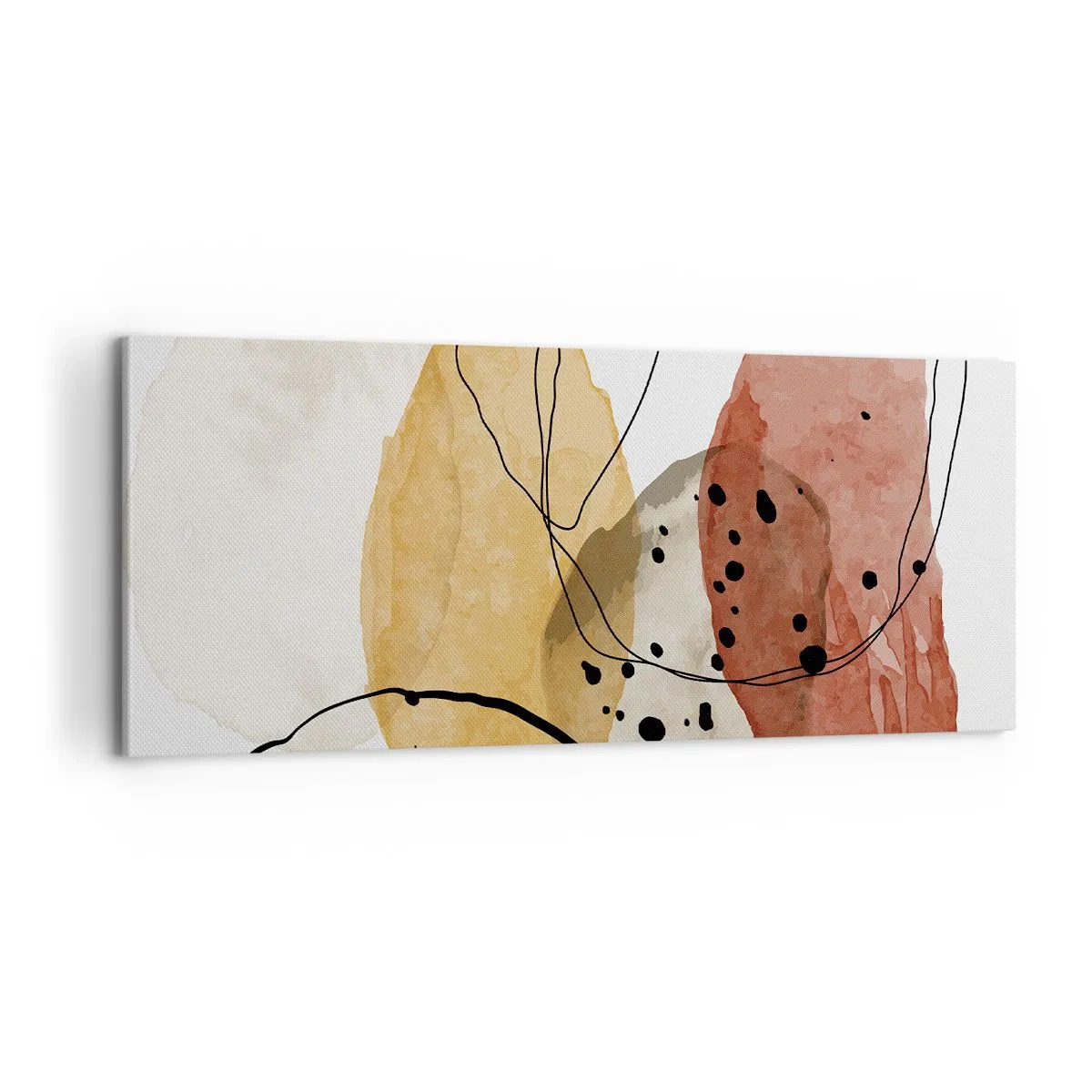 Tablou pe pânză - Ca aerul, limpezi și ușoare - 100x40 cm