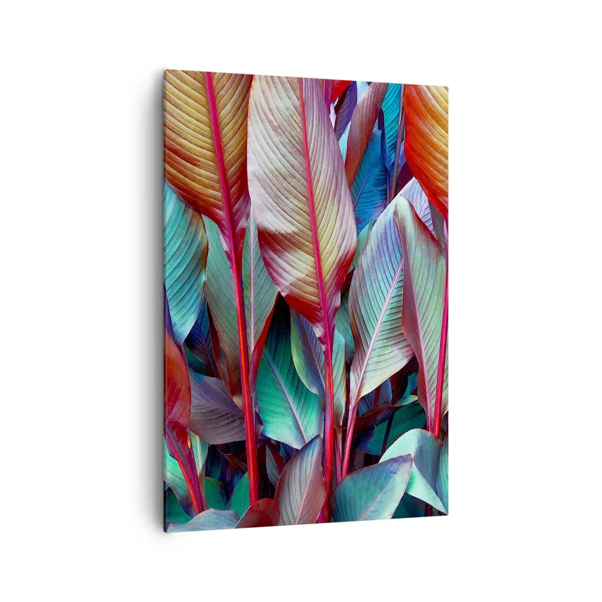 Tablou pe pânză - Tufiș colorat - 70x100 cm