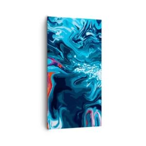 Tablou pe pânză - Călătorie spre centrul cerului - 65x120 cm