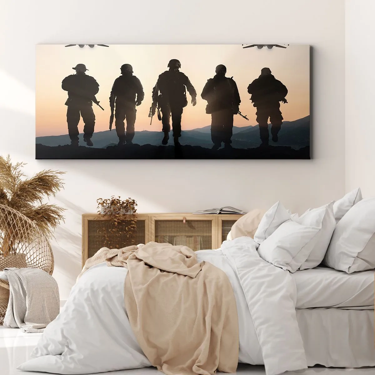 Tablou pe pânză - Bun venit în lumea mea - 140x50 cm
